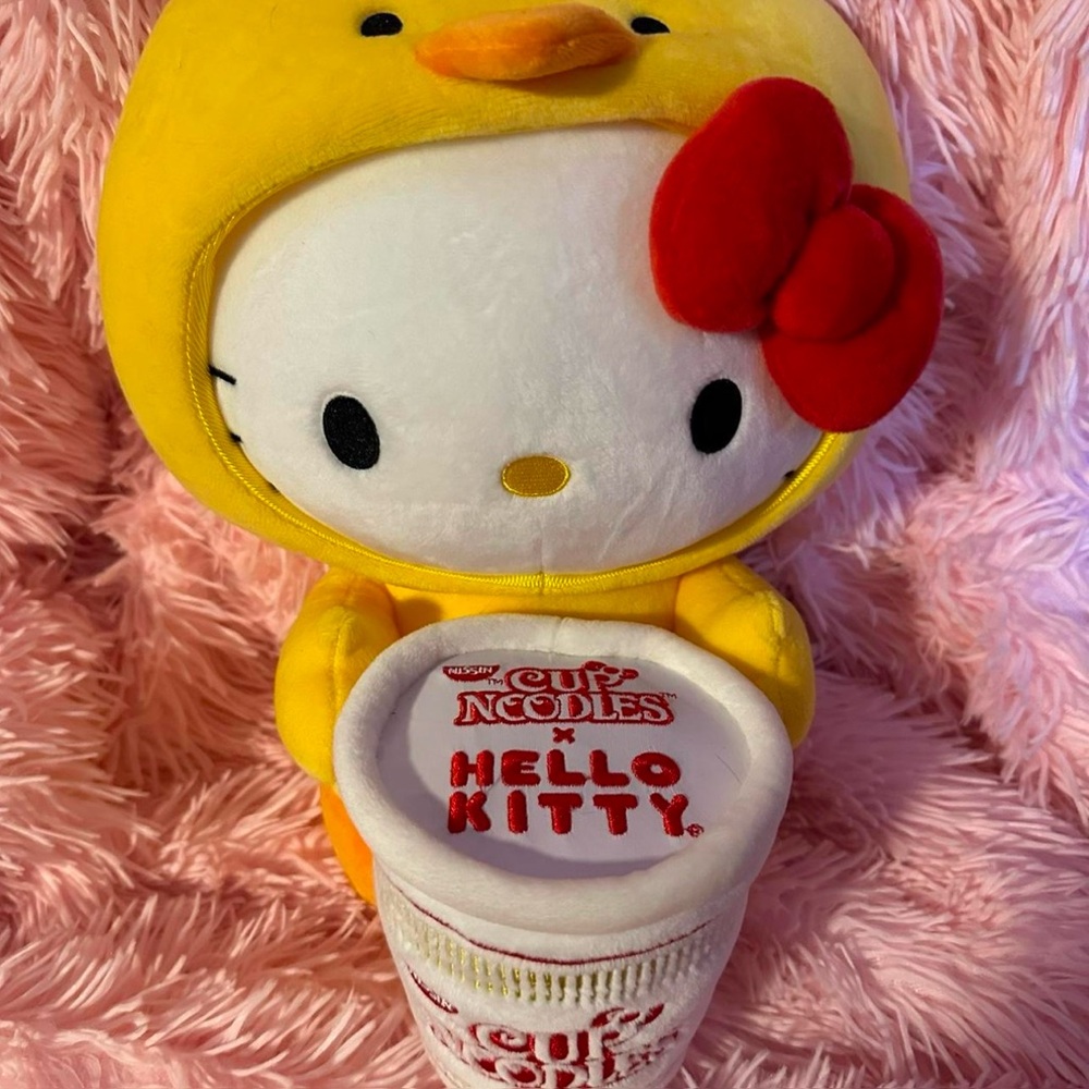 Hello Kitty x Cup Noodles Plush Toy